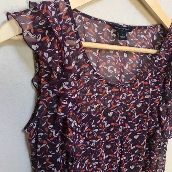 Banana Republic flutter sleeve sundress - Picture 2 of 3